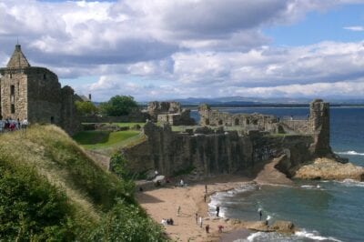 El castillo de St Andrews Saint Andrews Reino Unido