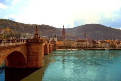 Heidelberg Puente Paisaje Alemania